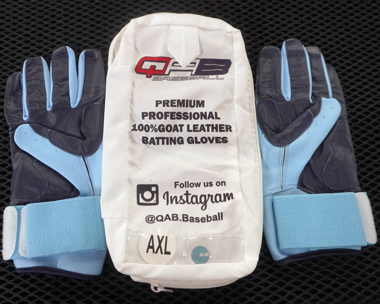 QAB Batting Gloves - Blueberry Cheesecake - Long Cuff