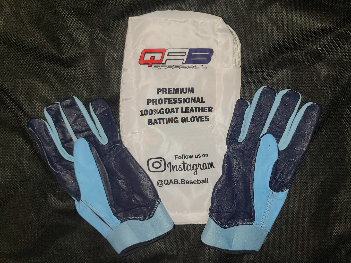 QAB Batting Gloves - Blueberry Cheesecake - Short Cuff