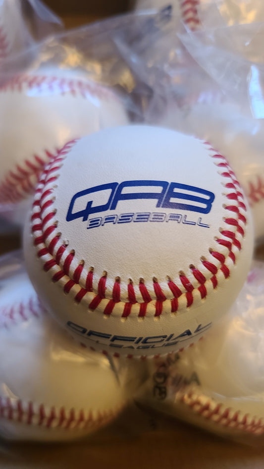 QAB Official League Baseballs - One Dozen