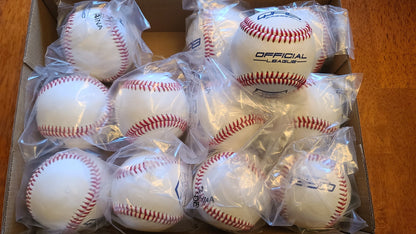 QAB Official League Baseballs - One Dozen