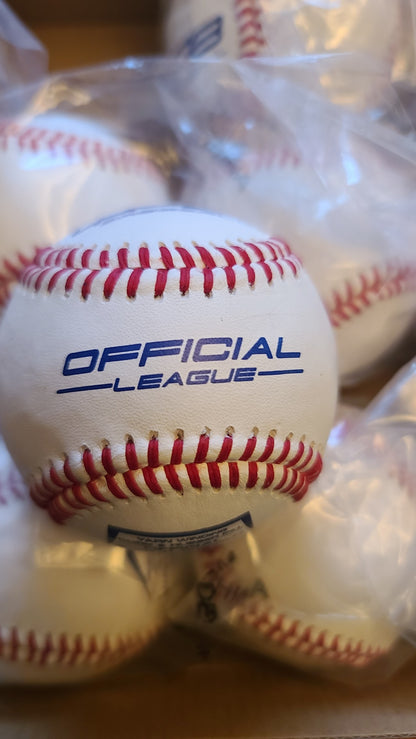 QAB Official League Baseballs - One Dozen