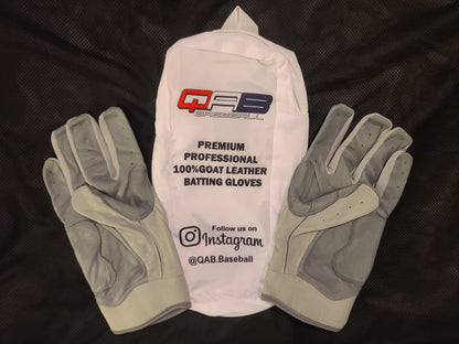 QAB Batting Gloves - Brain Cancer Awareness - Short Cuff