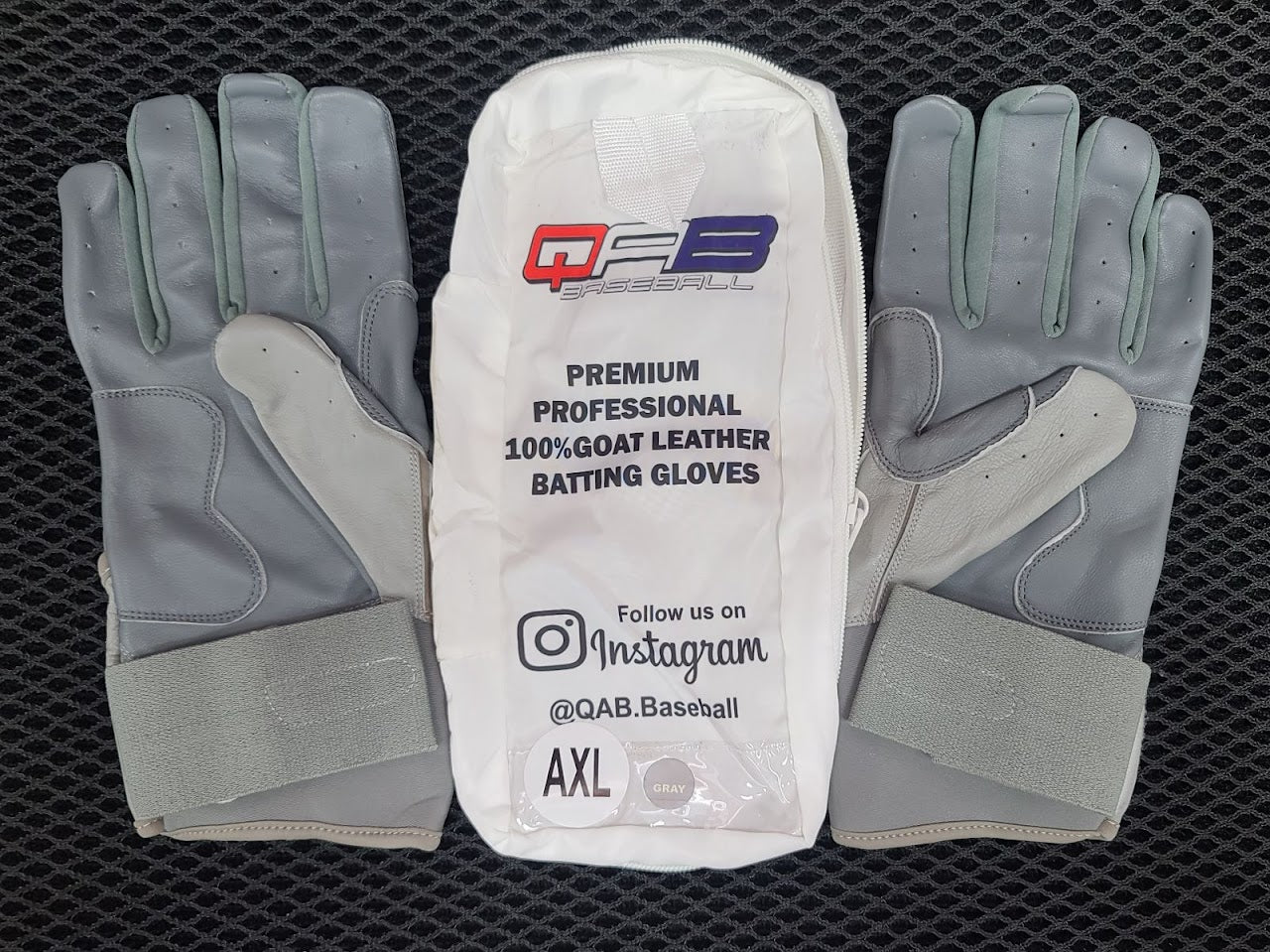 QAB Batting Gloves - Brain Cancer Awareness